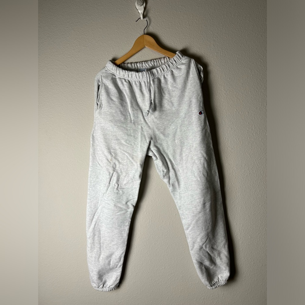 Champions white/gray athletic pants